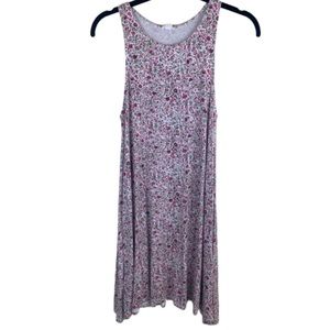 Garage high neck floral sleeveless sundress